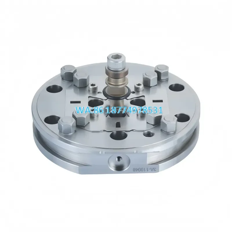 Wmwmnu CNC Zero Point System Plate D157mm Model 3A-110175 for Lang Vise Stainless Steel 52mm Set-up 30Nm Torque