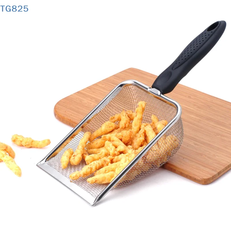 【AN】Pet Cleaning Tools Stainless Steel Feces Shovel Net Cat Litter Shovel Reptiles Lizard Sand Shovel Mesh Screen Fecal Spoon