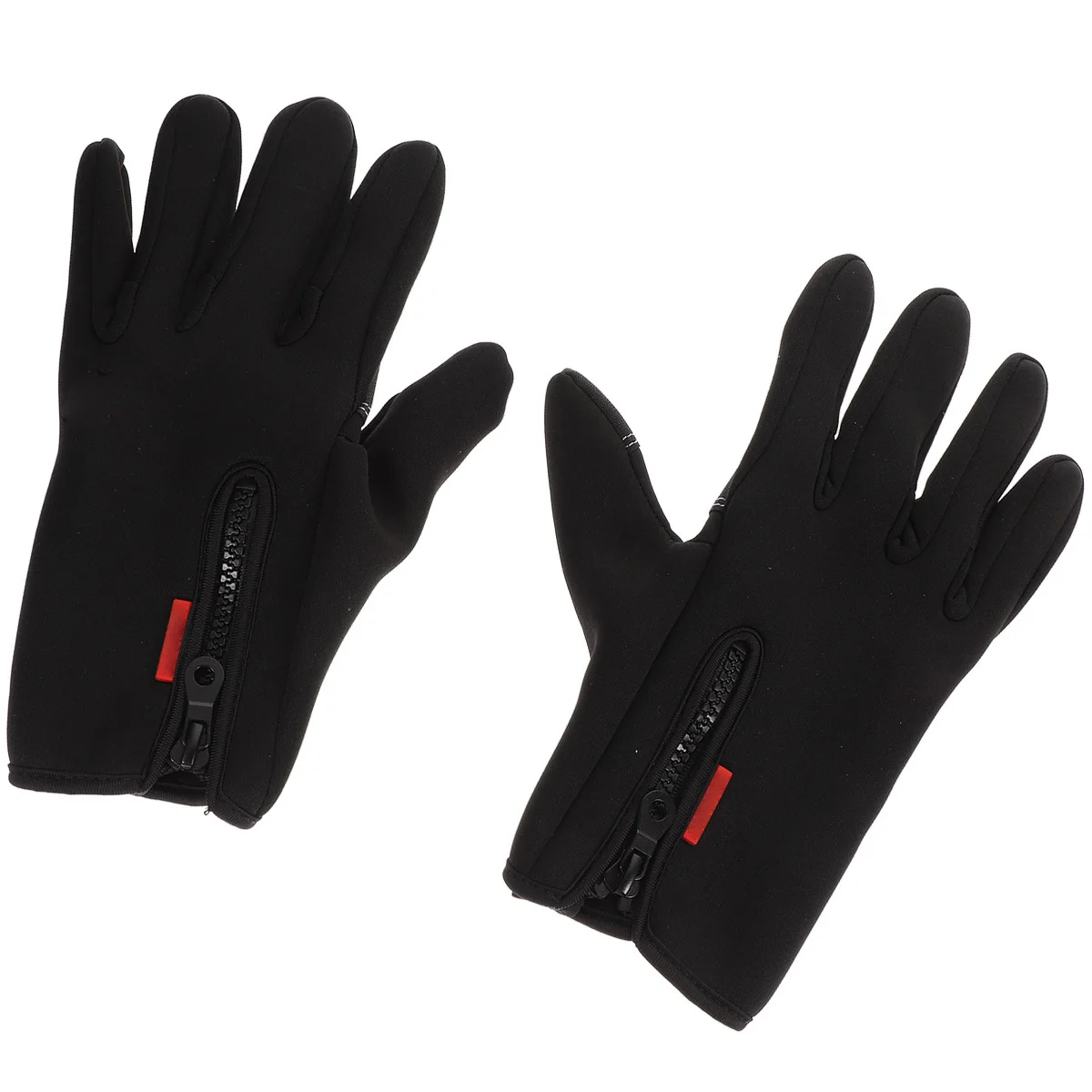 1 زوج يندبروف لمس قفازات دافئة 2 قطع إصبع تصميم عدم الانزلاق الحرارية في الهواء الطلق ركوب الصيد الصيد تسلق قفازات