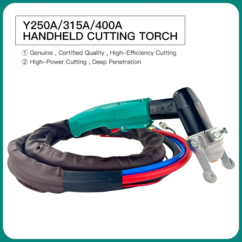 

With warranty YUEYANG 5 Meters Water Cooled System Cutting Torch Cable for 250A 315A 400A 500A Power Cutters Handheld Welding To