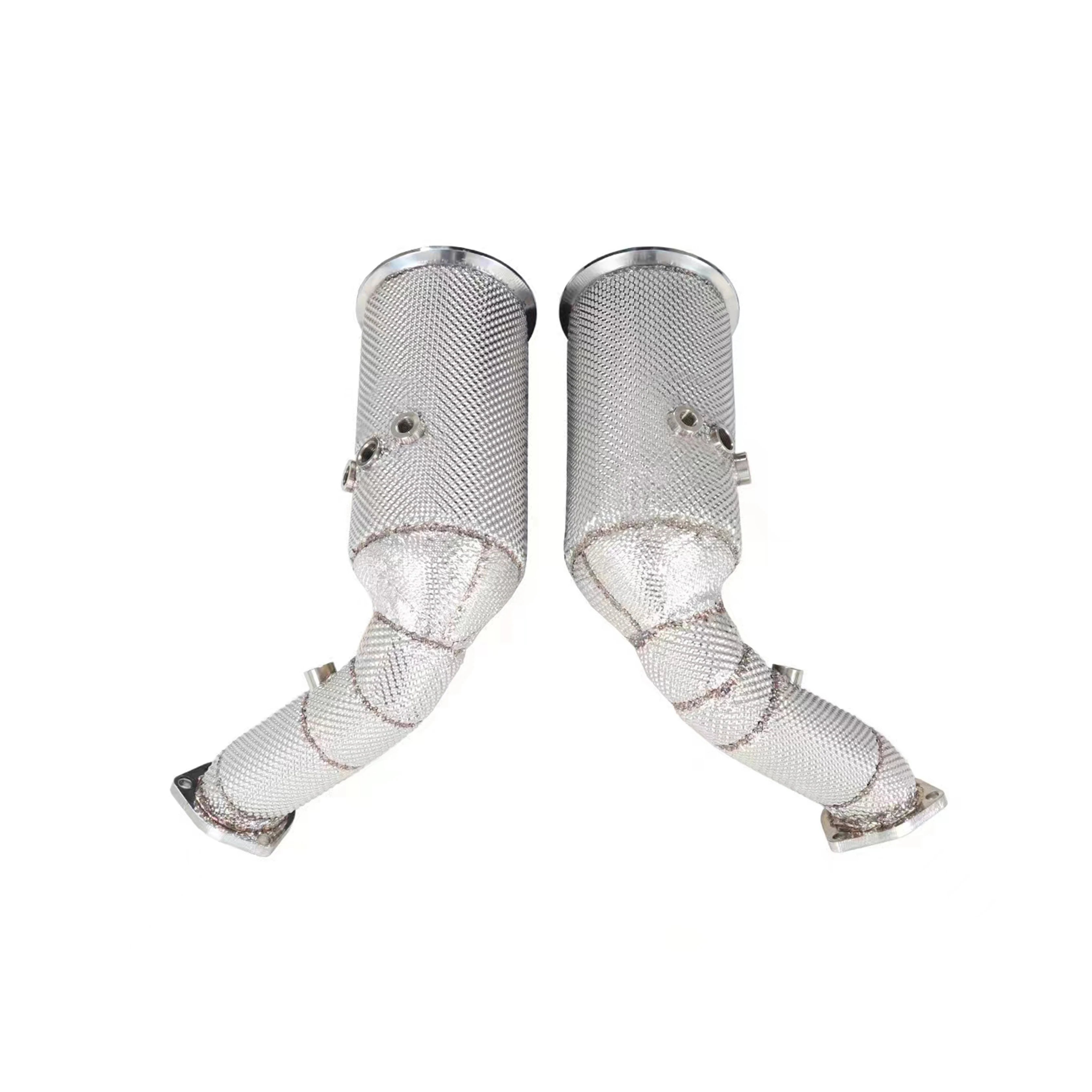 200 Cell Cat Downpipe For Bentley For Bentayga 4.0 V8 Direct Bolt-on Stainless Steel Downpipes Exhaust Pipes