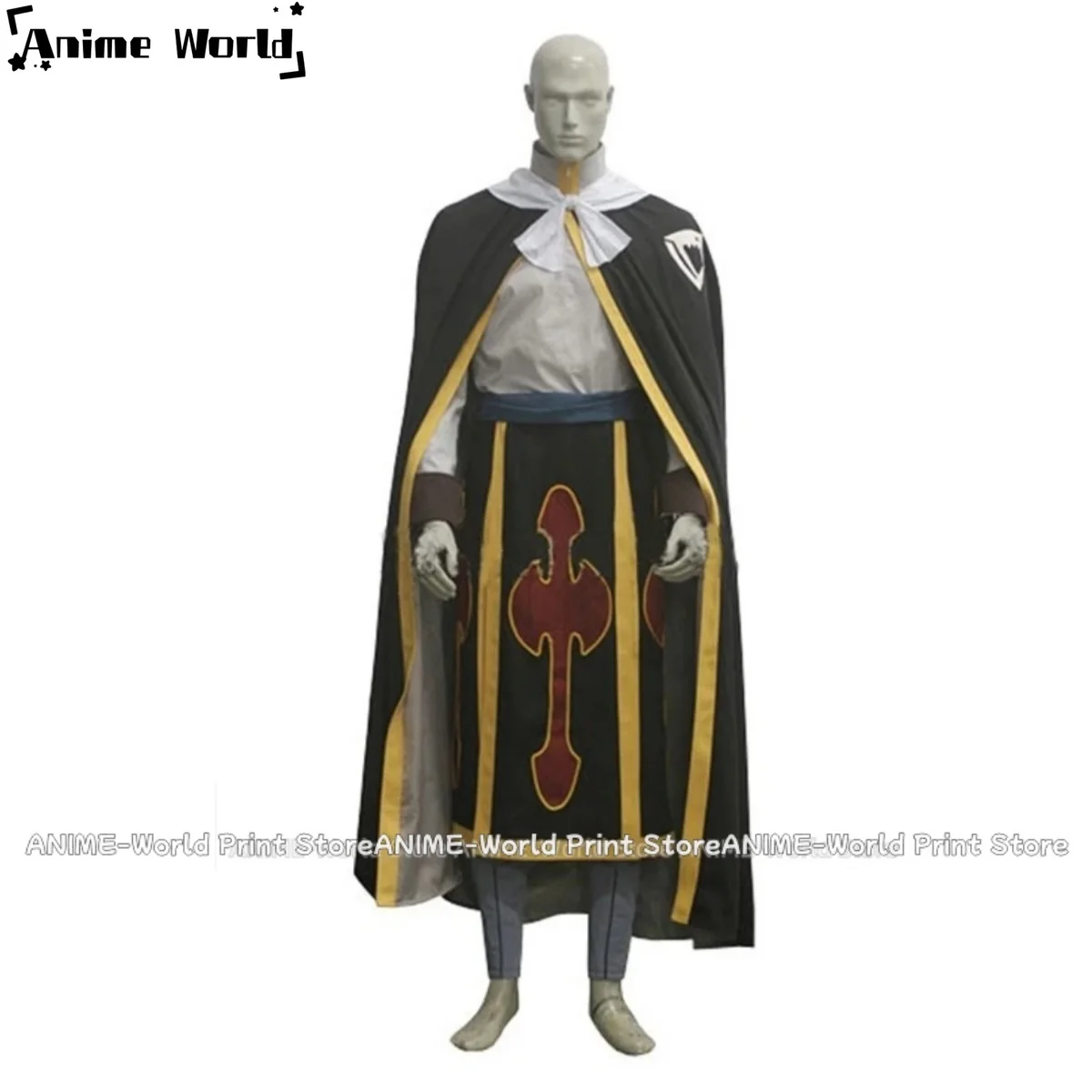 

《Custom Size》Dragon Slayer Shadow Dragon Rogue Cheney Ryos Cosplay Costume Uniform Men and Women Size Halloween Party Costumes