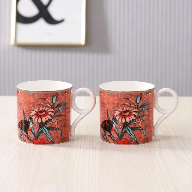 Idyllic Series 300ML Ceramic Tea Cup Wedding Housewarming Birthday Gift Home Afternoon Tea Cup