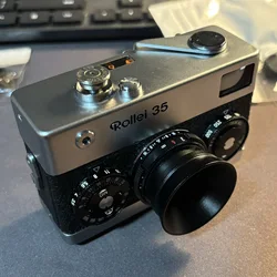 CozyShot Metal Lens Hood for Rollei 35 35T 35B 35TE 24mm x0.5mm / 35S 35SE 35Classic Camera 30.5 x0.5mm Thread