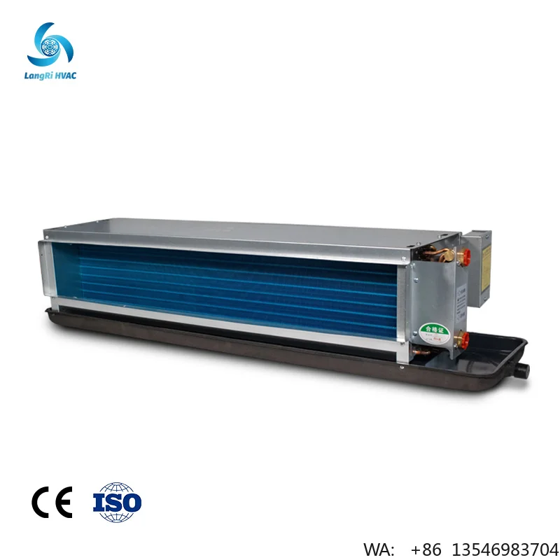 High-Efficiency FP-68 Ceiling-Mounted Water Fan Coil Units 220V with Low Noise Motor for Cooling in Hotels Duct Floor Standing