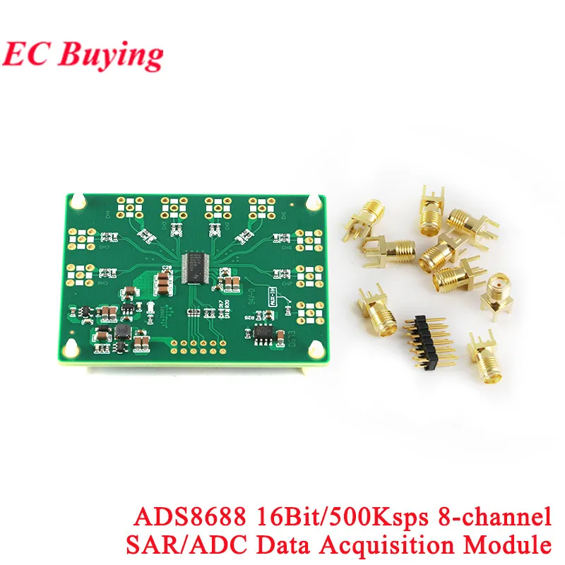 AD7606 Datenerfassungsmodul – 16 Bit ADC, 8 Kanäle Synchron, 200 KSps, Für Präzise Messaufgaben AD7606 Modul