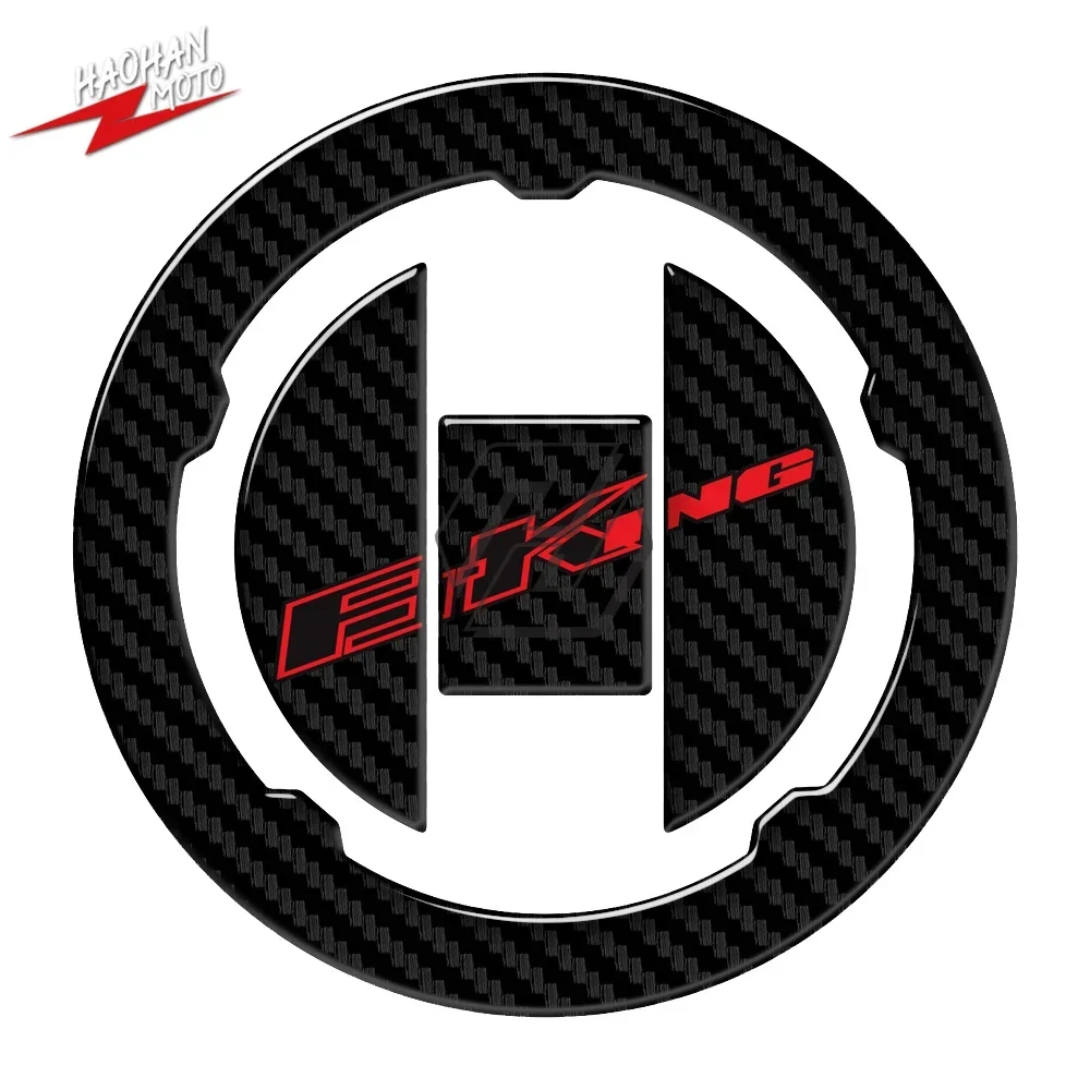 

Suitable For Suzuki B-King GSX1300 BK 2007-2012 3D Carbon-look Motorcycle Fuel Gas Cap Protector Decals