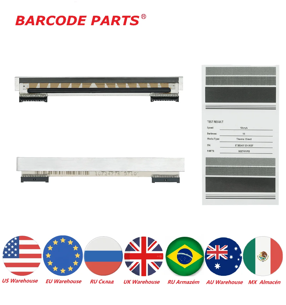 Brand New Thermal PrintHead Zebra GK420 GK420D GX420 GX420D ZP450 ZP500 ZP550 ZP505 ZP420d Printer,105934-037