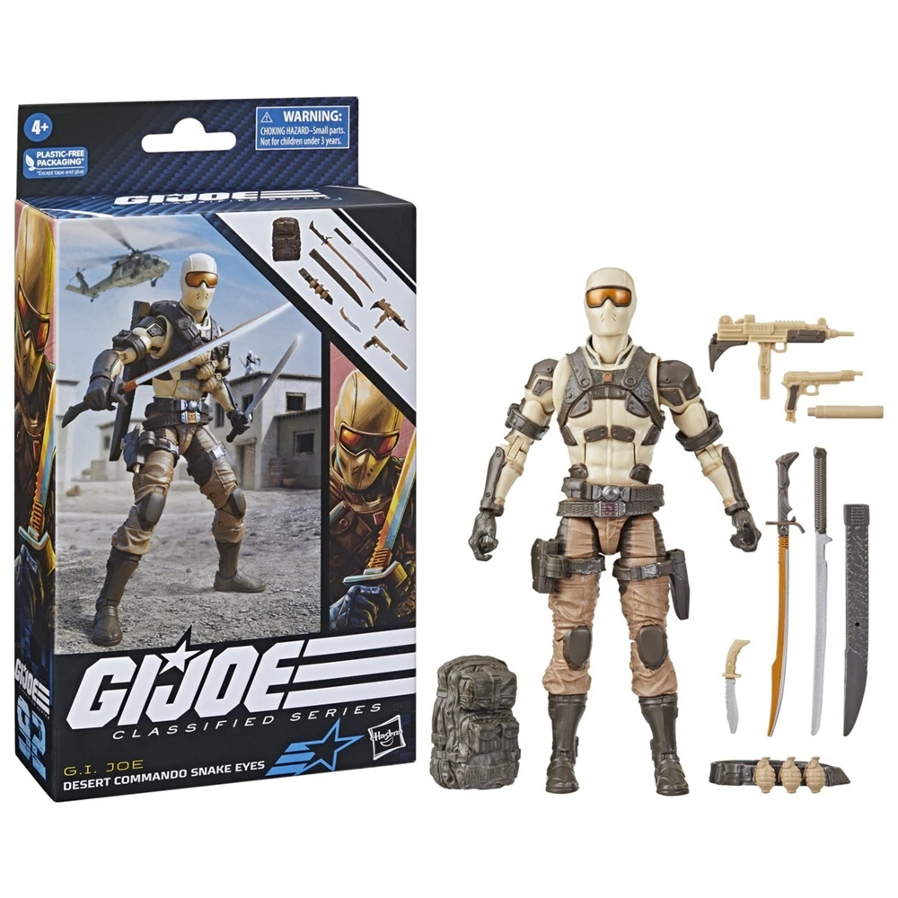 G.i. Joe Classified Series Storm Shadow Cobra Copperhead 6-Inch Model Doll Action Figure Birthday Gift