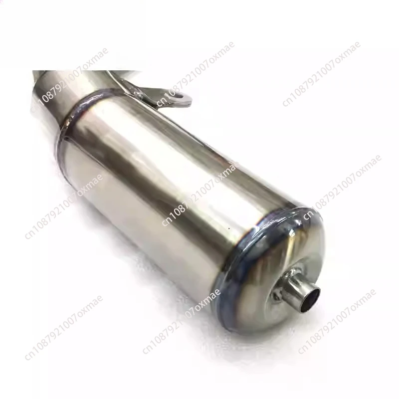 Suitable for DIO50 AF18 AF27 AF28 V8 exhaust pipe half set 70-90CC model W005 manual pipe image 5