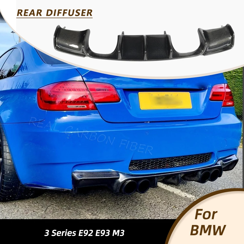 

Задний диффузор-спойлер для BMW 3 серии E92 E93 M3 2008-2013, гоночный обвес из карбона