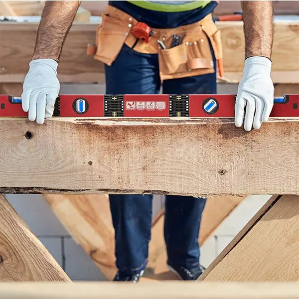 Saker Multi-Function Foldable Levels 360 Degree Range Spirit Level Upright Inclinometer with Magnets Protractor Ruler Hand Tools