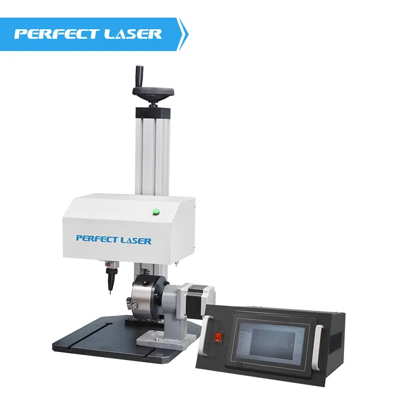 

PEQD-025E Perfect laser aluminum nameplate engraving machine 150*1000mm LCD control system rotation