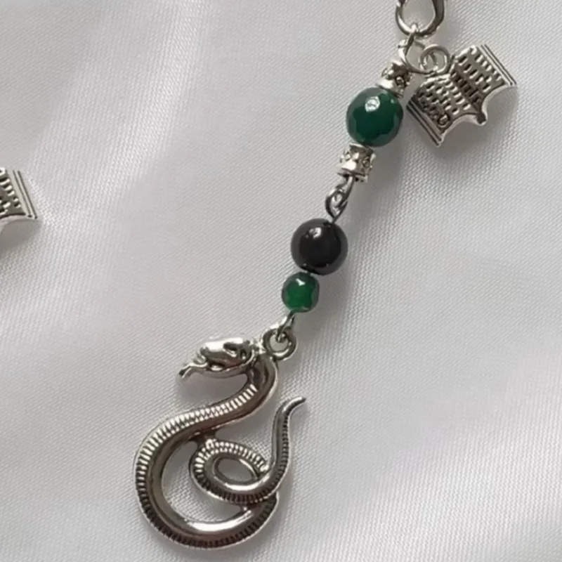 Slytherin Phone Charm Handmade