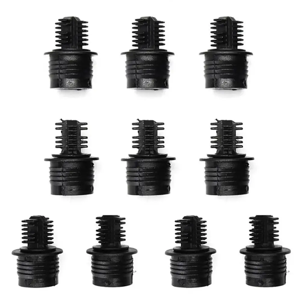 10Pairs Screw Clip Speaker Grill Pegs Kit DIY Plastic Audio Speaker Buckles Ball Socket Pin Type Snap Button
