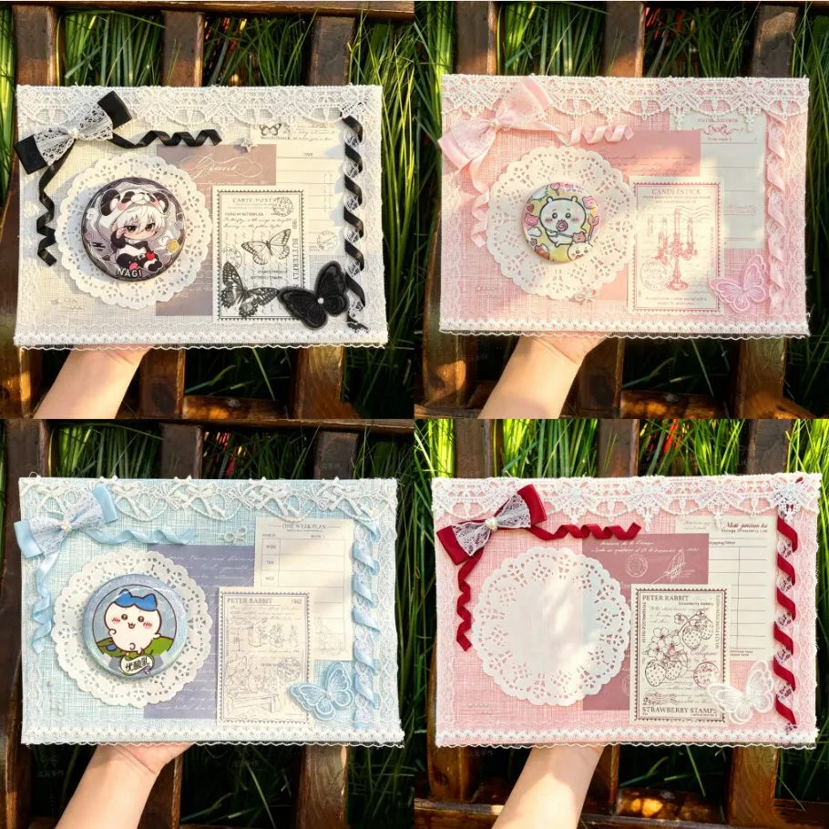 Finished Product B5 Pain Board Ribbon Pain Bar Valley Beauty Props Decorative Background Paper High Value Lta Bag Display
