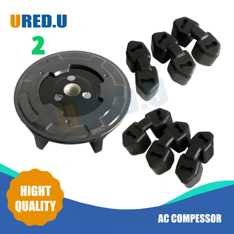 

Air Conditioning AC Compressor Clutch Hub And Rubber For Peugeot 208 308 3008 2008 Citroen C3 C4 GRAND PICASSO DS3 9675655880