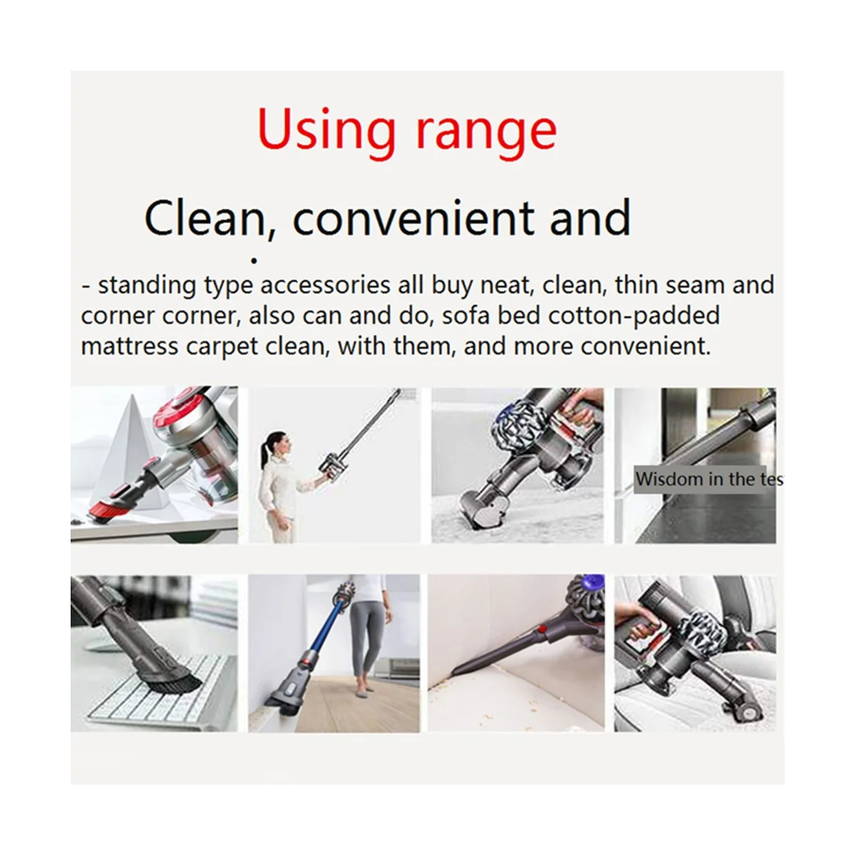 Replacement Brushes Nozzle for V7 V8 V10 V11 V12 V15 Vacuum Cleaner Traceless Dust Brush Head Spare Parts