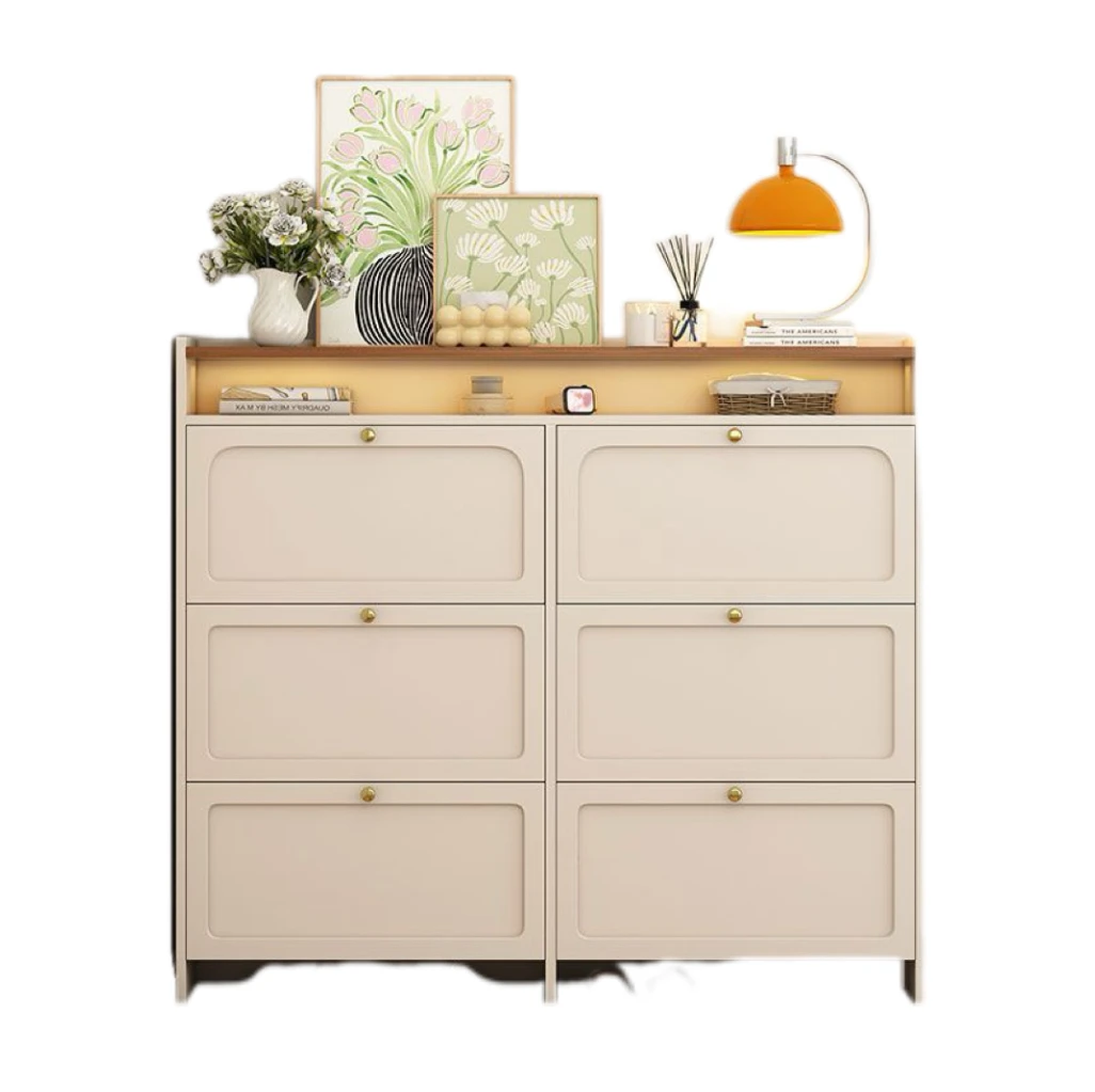sc-Large Capacity Durable Modern Shoe Cabinet/Storage Indoor Furniture for Living Room Home Hotel Porch Entry