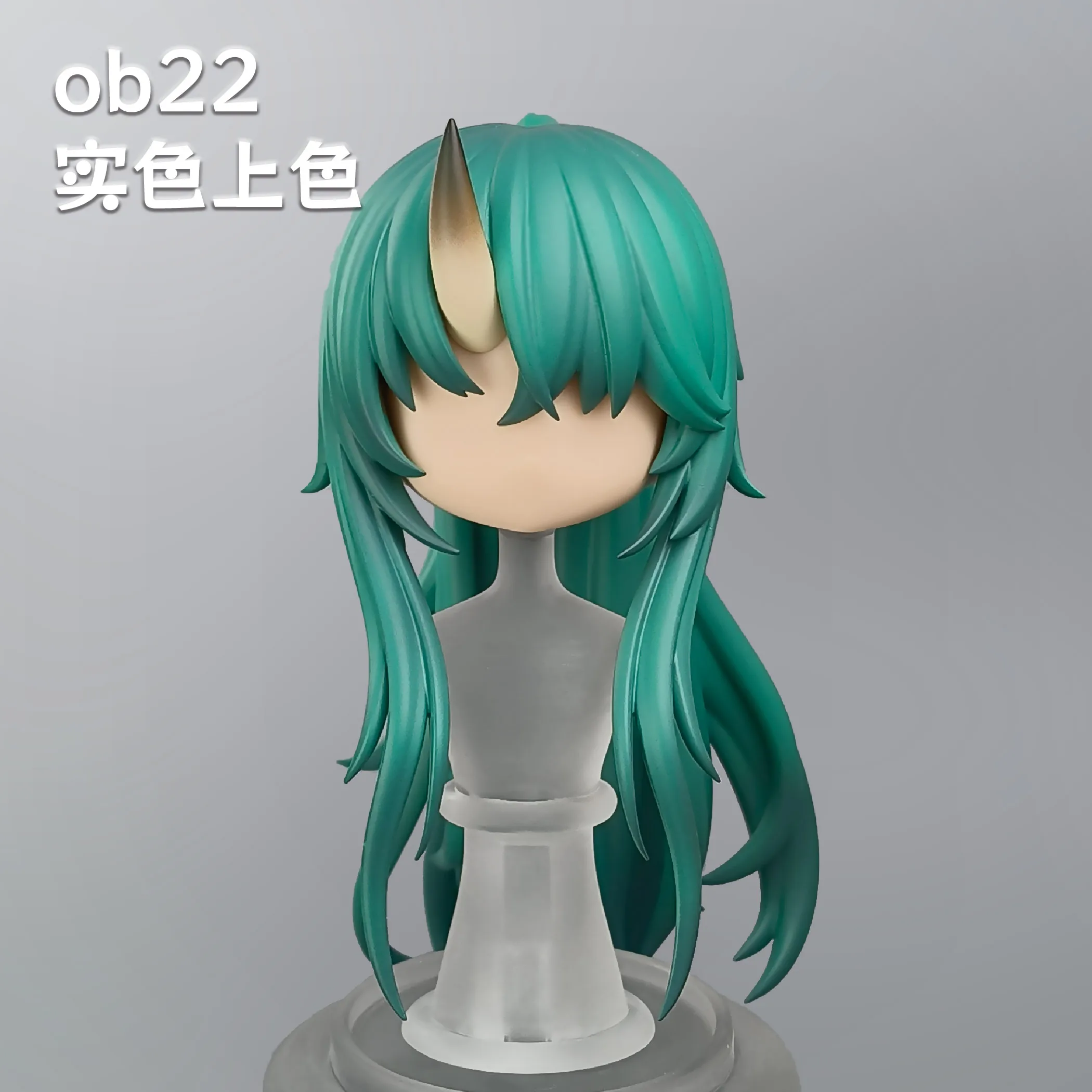Arknights Hoshiguma hecho a mano OB11 OB22 GSC pelo desmontable carcasa de pelo peluca placas frontales muñeca BJD accesorios juego figura de Anime juguete