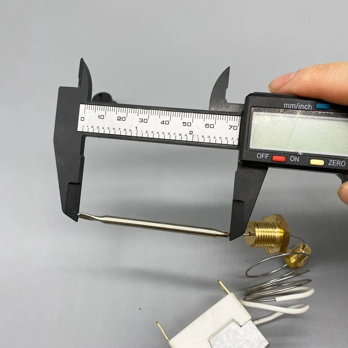 WZ-Universal Fryer Spare Parts Temperature Control ST-240C 250V 16A 240 Degree Thermostat With Brass Metal Nut