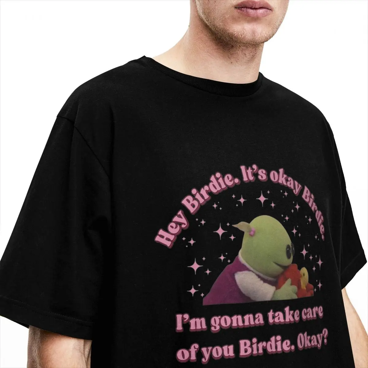 Men Women's T Shirt Nanalan I'm Gonna Take Care Of You Birdie Merch Fun Pure Cotton Short Sleeve Funny T Shirts Round Collar