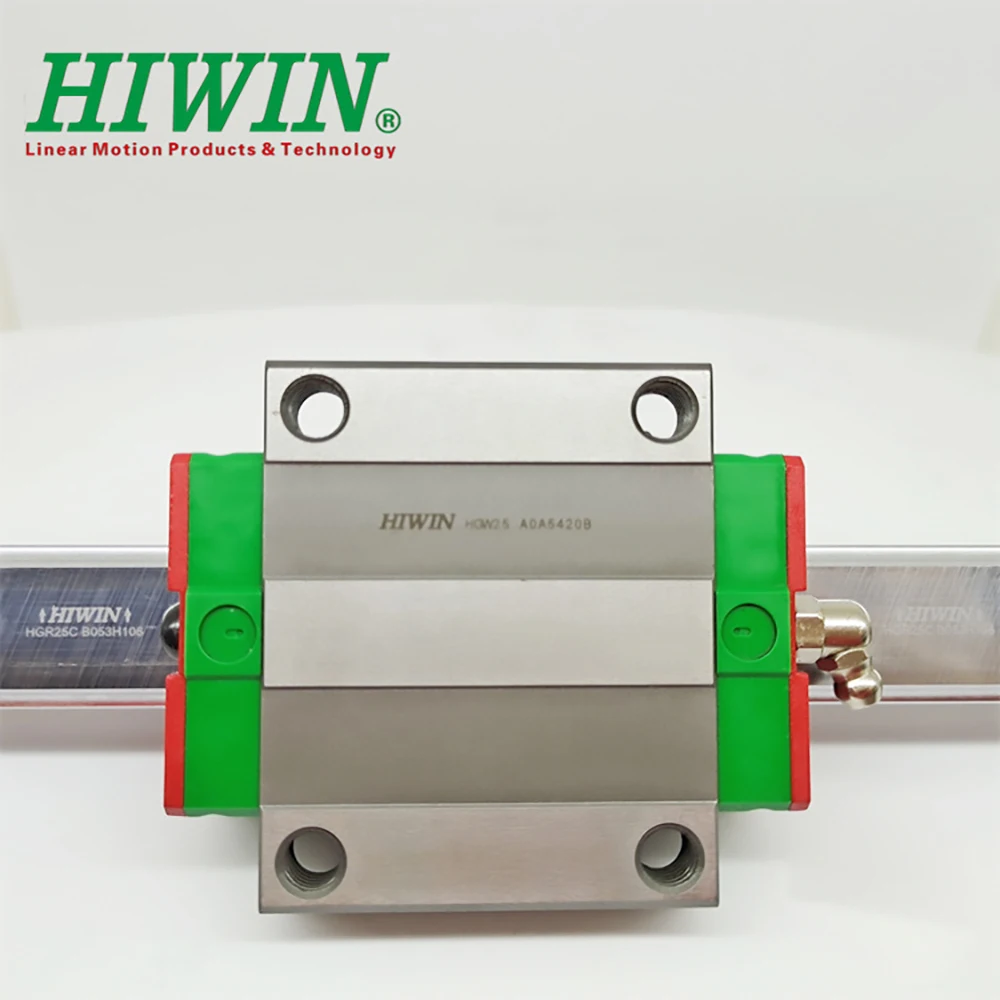 

Оригинальный слайдер линейной направляющей HIWIN HGW25CC HGR25220 мм из легированной стали для деталей с ЧПУ 3D-принтера