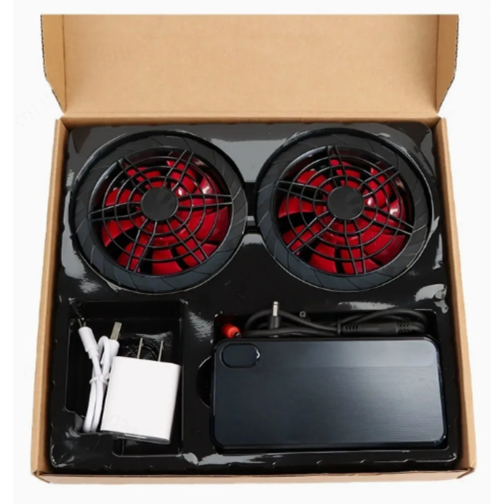 12V Cooling Fan Work Clothes Full Set Power Supply Accessories