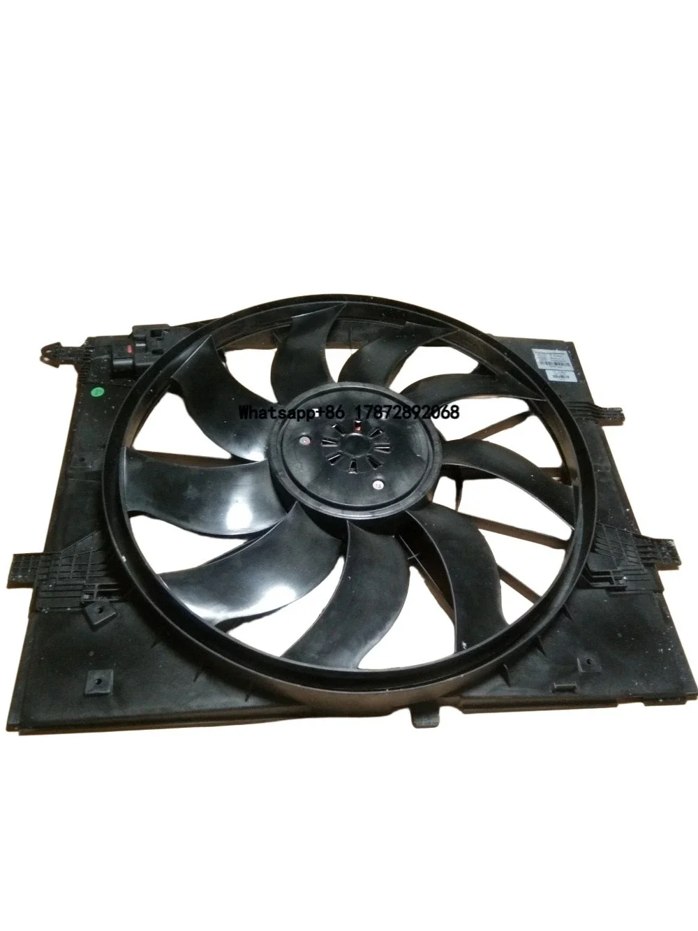 High Quality 1000W Black Cooling Radiator Fan 12V Voltage OEM 0999069000 for  W222 S-Class Car Auto Parts