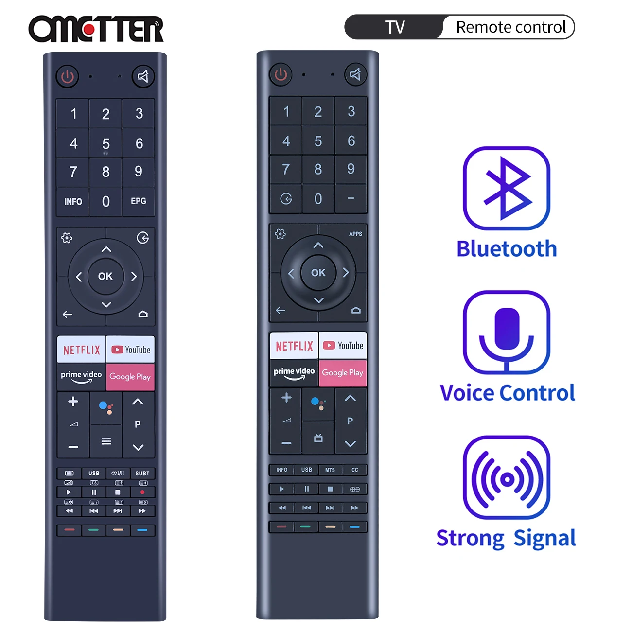 

New Original For Changhong CHiQ Android Smart TV Bluetooth Voice Remote Control L32G7H U43G7H U50G7H U55G7H U65G7H