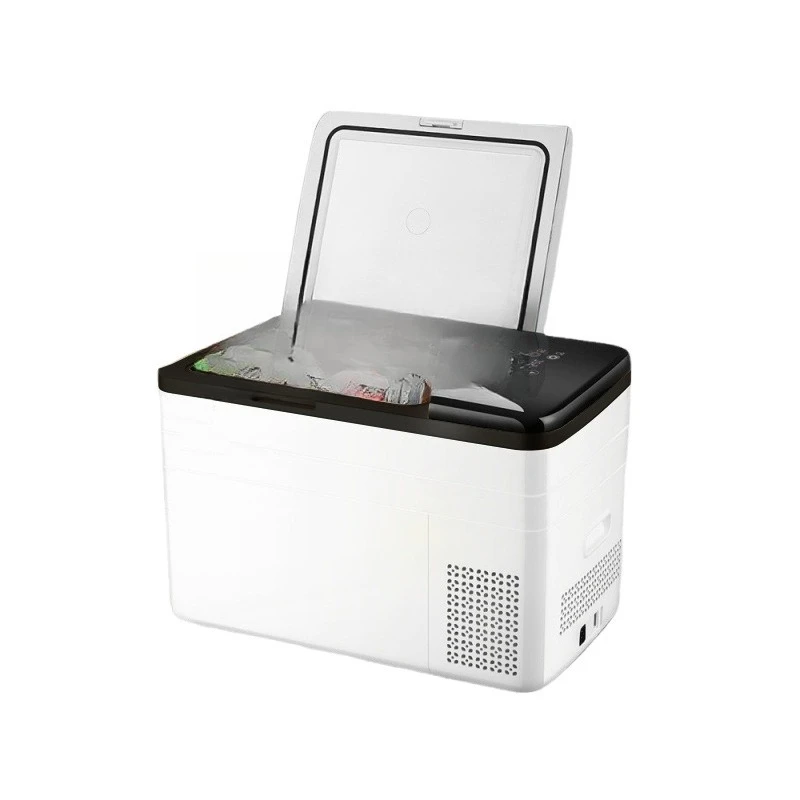 

Car refrigerator 28 liters all-plastic compressor refrigeration car home dual-purpose refrigeration and freezing small