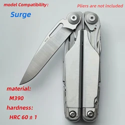 1 piece M390 Powder Steel Blade Replacement part For leatherman Surge DIY Accessories