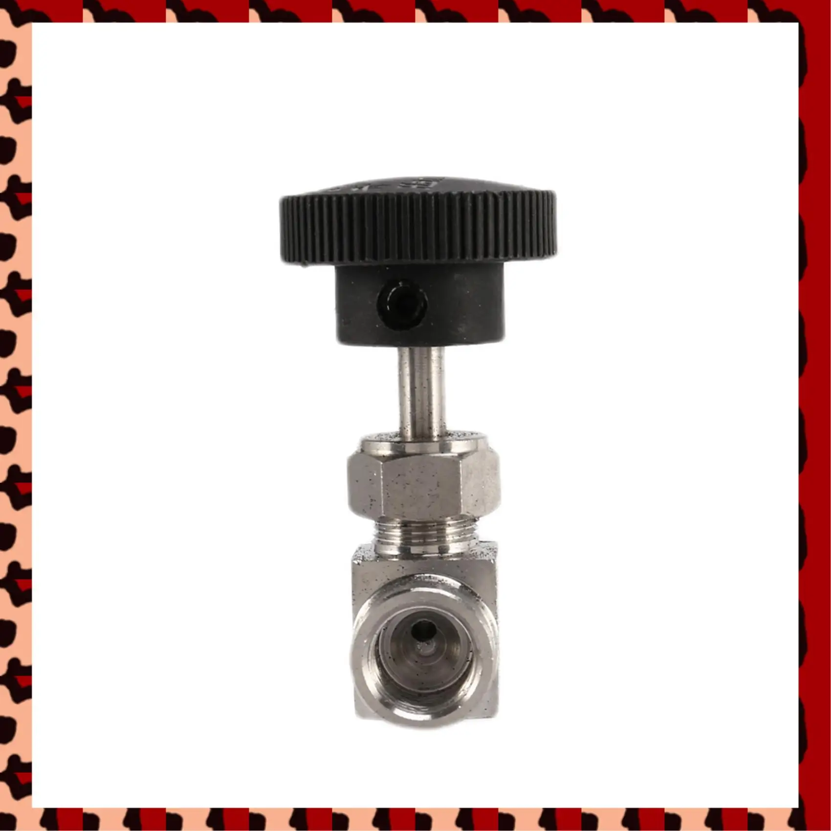 

A72P 5X 1/4 дюйма BSP с равной внутренней резьбой из нержавеющей стали 304, запорный игольчатый клапан управления потоком