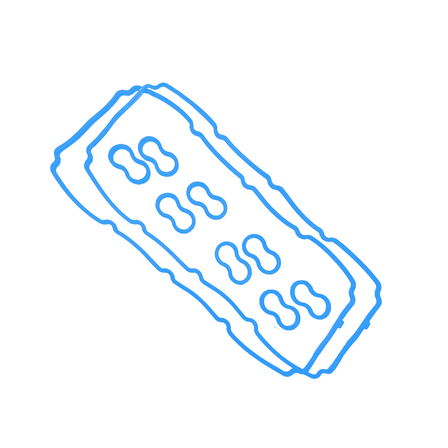 1 مجموعة 5114179AB 68526603AA جديد كامل غطاء الصمام مجموعات ربط السيراميك الارضي اليمين واليسار ل جيب كرايسلر دودج رام اكسسوارات السيارات #2