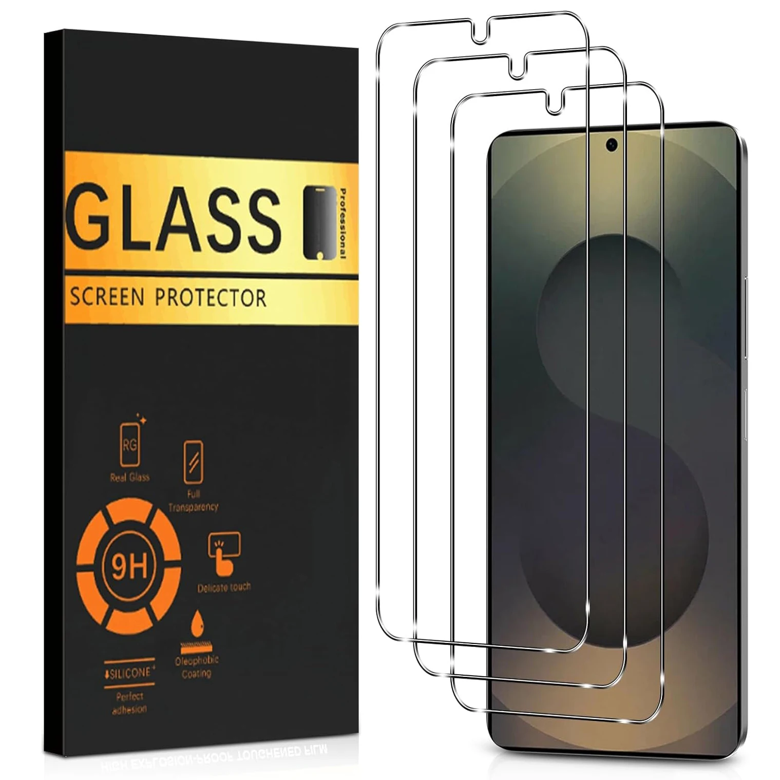 

3pcs Tempered Glass For Samsung Galaxy A05 Screen Protector Glass Samsung A05S Protective Film