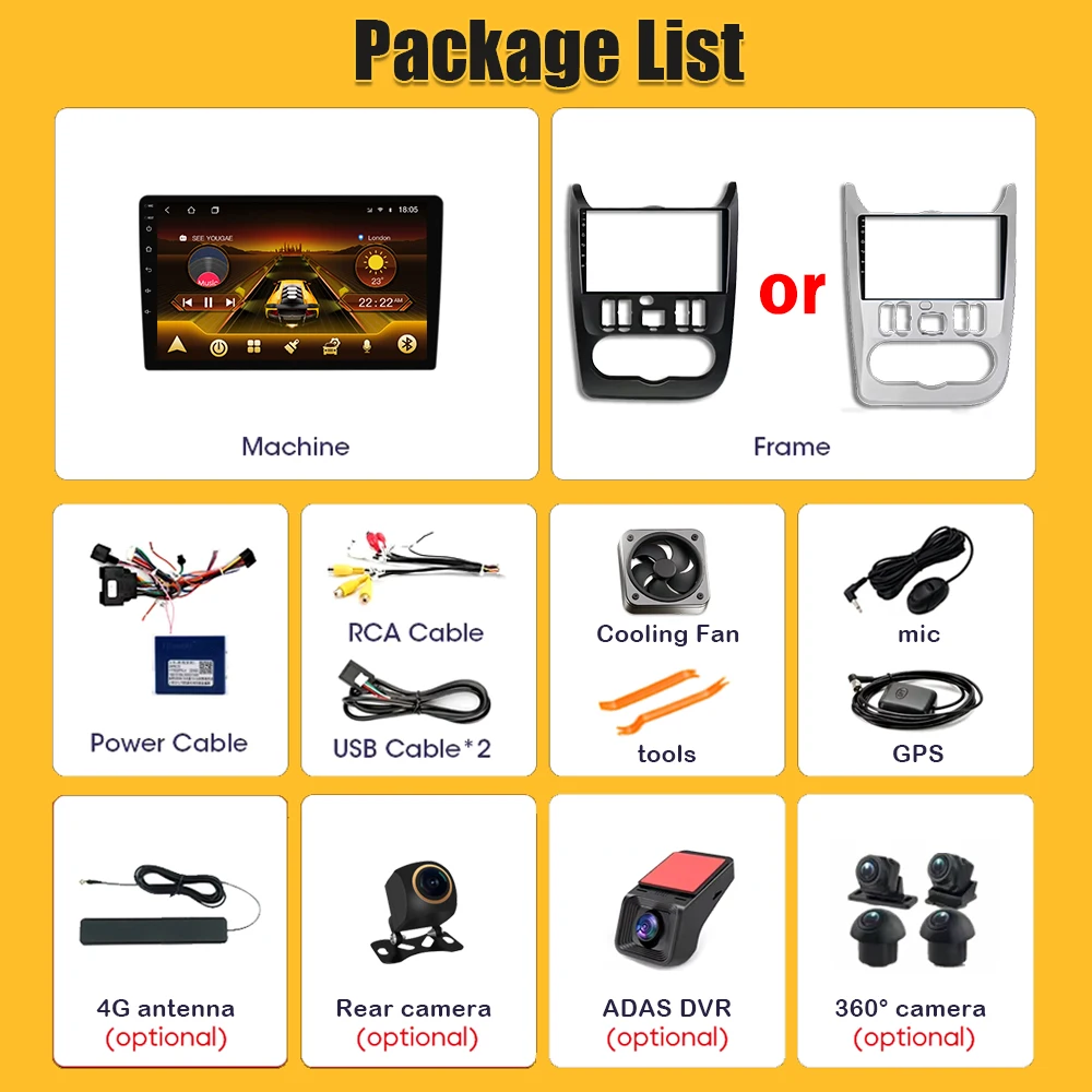 لرينو لوجان 1 سانديرو 2009 2010 2011 2012 - 2015 أندرويد 15 ستيريو رئيس وحدة مرآة رابط الوسائط المتعددة مشغل فيديو واي فاي 5G #3