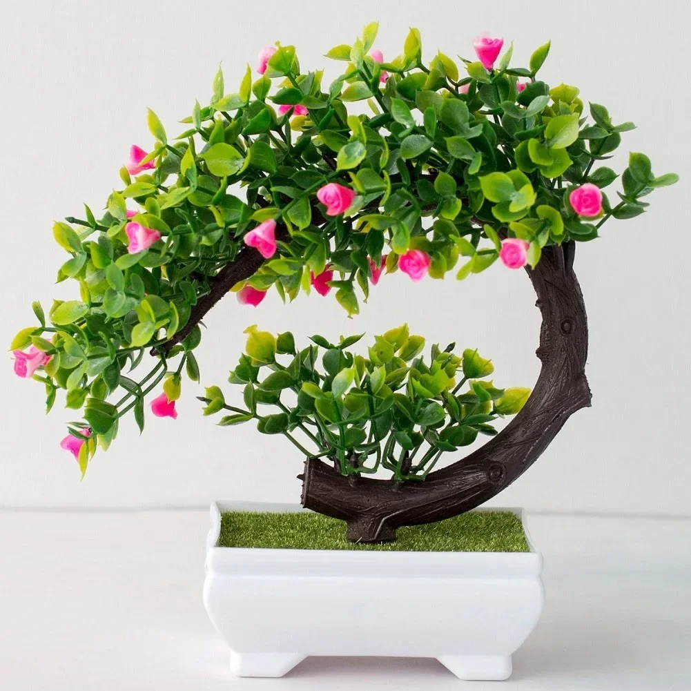 Home Artificial Pot Plant Decoration Display Fake Garden Living room Ornaments Simulation Convenient Practical