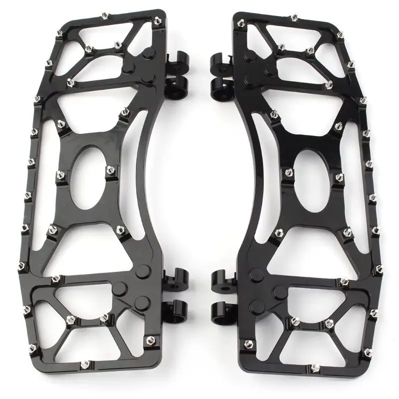 

MX Style Floorboard Wide Foot Pegs For Motorcycle For Davidson Touring Electra Road Glide Dyna FLD Accessories