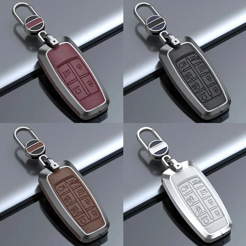 Suitable for Genesis Genesis Keycase G80/G70/GV80/GV70 Car Leather Keycase High end Shell