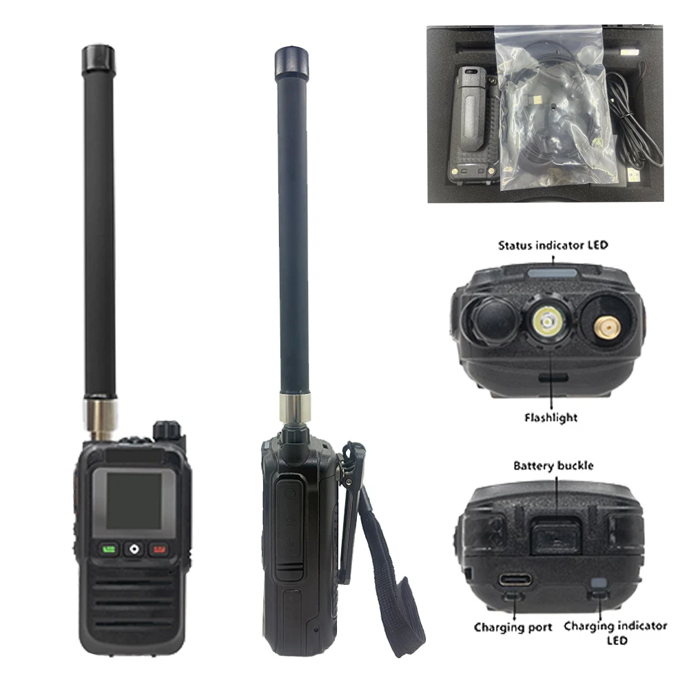 Rilevatore di droni Anti rilevamento di droni 3 lingue 0~8GHz Batteria incorporata da 6000 mAh con raggio ultra ampio per rilevamento accurato dell'UAV