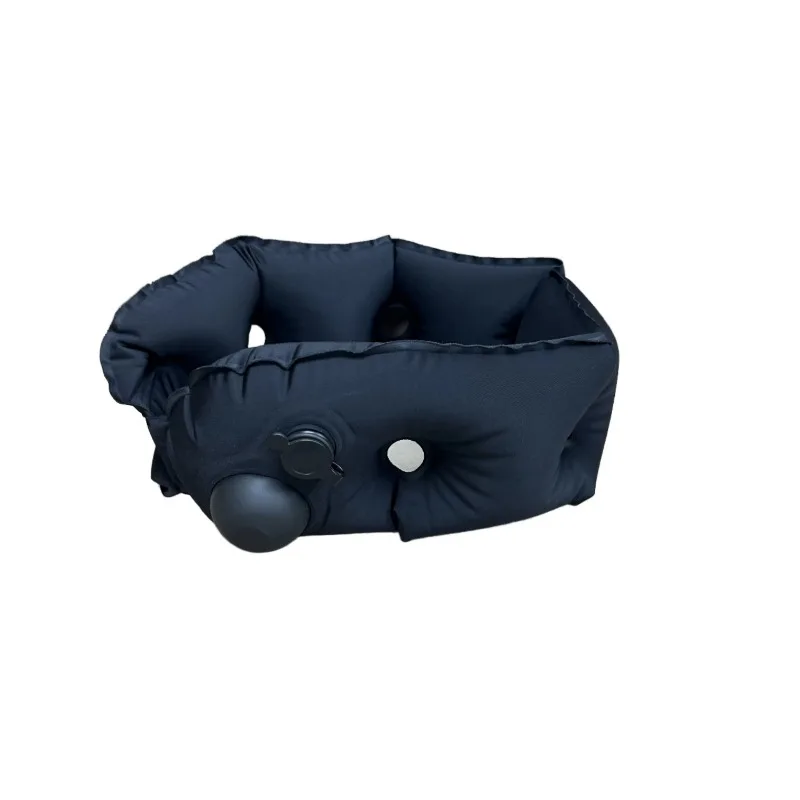 Outdoor Inflatable U-shaped Foldable Press Inflatable Pillow, Suitable for Travel and Camping, PVC Neck Pillow Fast Delivery