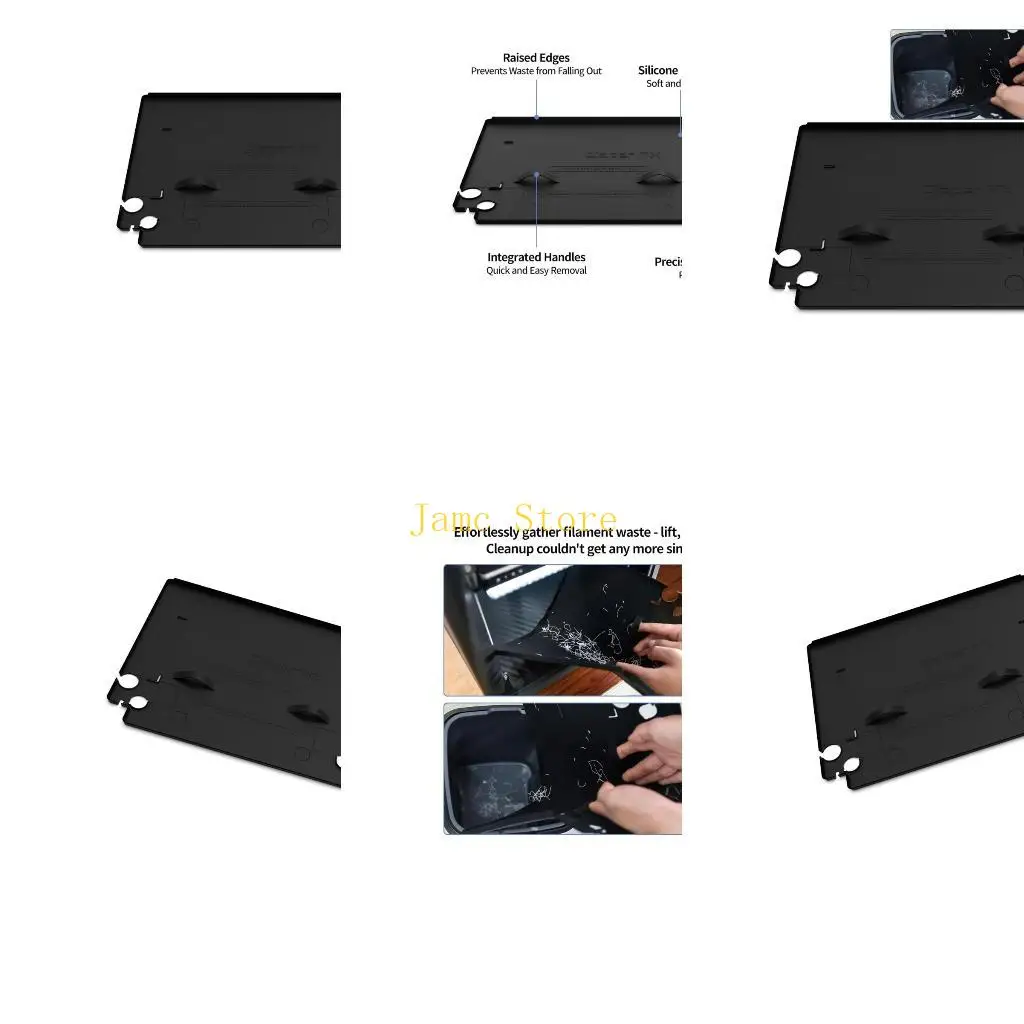 

LX0B встроенная ручка, точное формование, силиконовые аксессуары для 3D-принтера, обновленные для P1S P1P X1C X1E, аксессуары