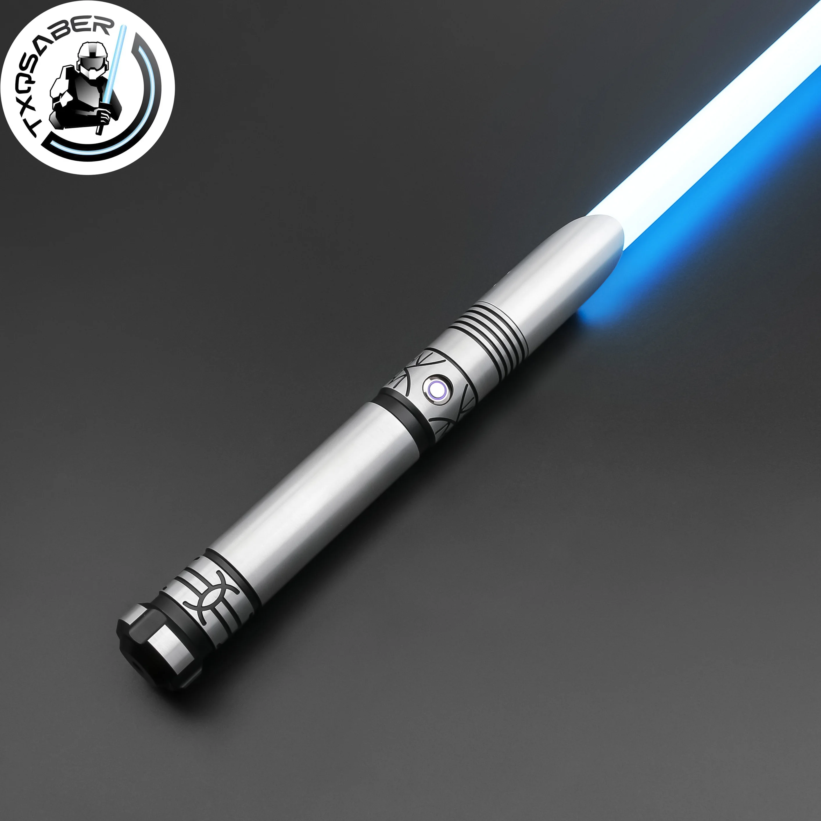 TXQSABER Lightsaber ET4 Light Sword Heavy Dueling Jedi RGB Neo Pixel Metal Handle Smooth Swing Lasersword for Cosplay Adult Toys