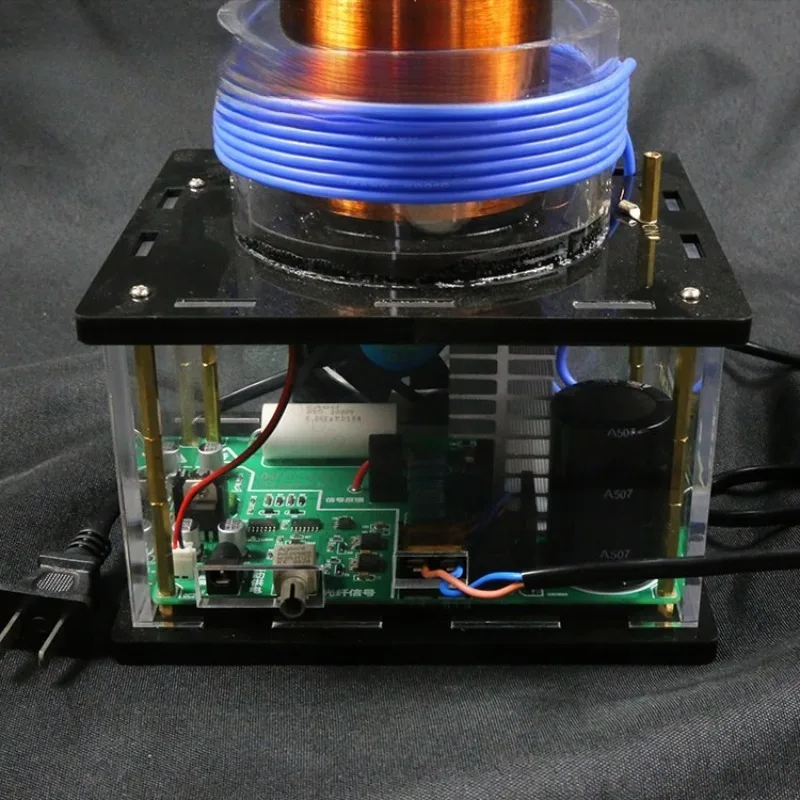 High-Power Induction Arc Music Coil Kit,Completed Assembly Model,Pulse High Voltage Demonstration DeviceEducational STEM Physics