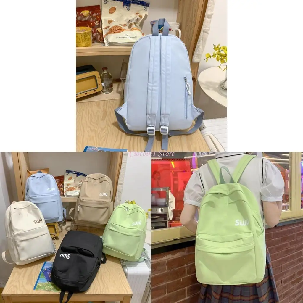 

Y1UB School Backpack Laptop Backpack Large Capacity School Bag for Teen Girls Student Multi-Pocket Daypack Bookbag