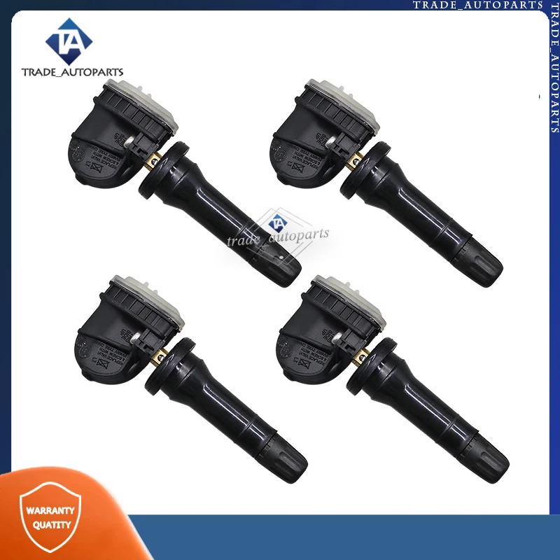 Capteur de système de surveillance de pression de voiture, Geely TPMS 01732445 Z successifs, capteurs de pneus, 4 pièces, 433