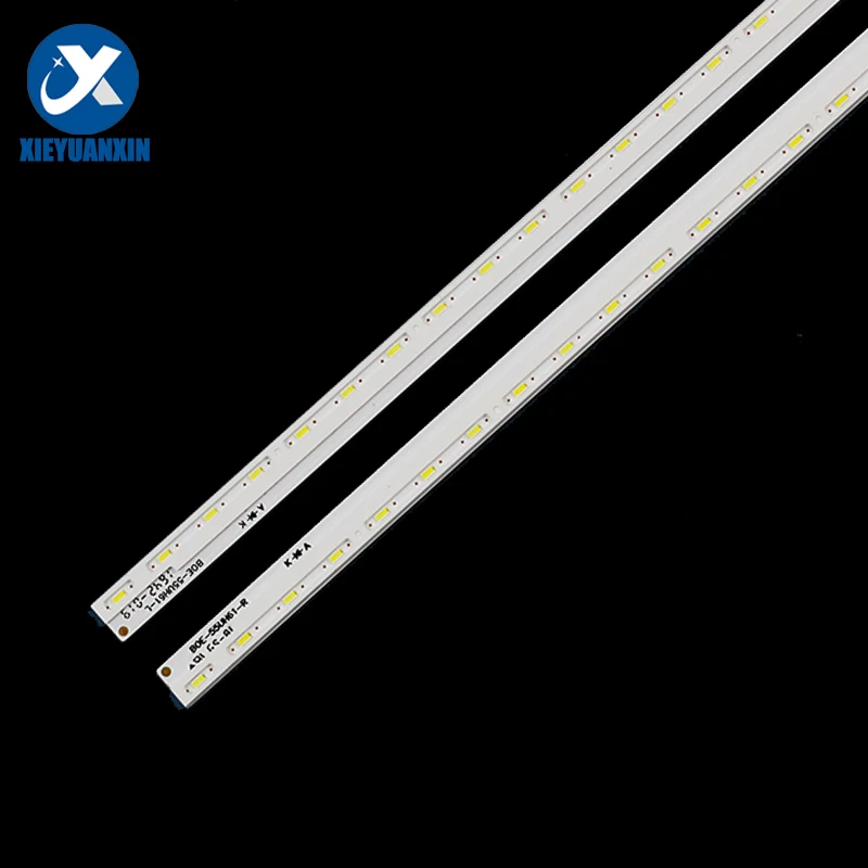 2Pcs 602mm For LIG 55inch LED Backlight TV Strip 63Leds 3V&1W CSP CSOT-55LH65 BOE-55UH61-R/L 55LH630V 55UH6030 HV550QUB 55UH6090