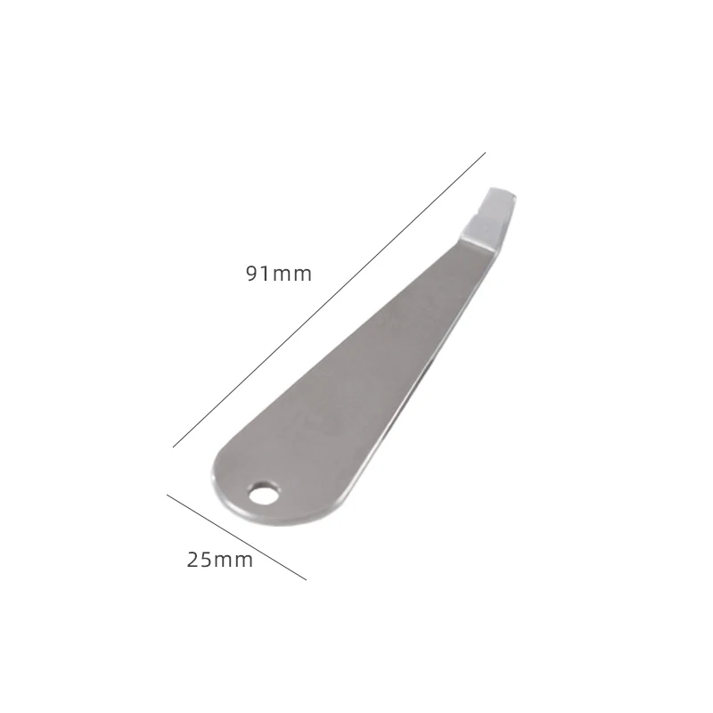 TWTOPSE Powder Coffee Bowl Pry Opener 304 Stainless Steel Coffee Handle Powder Bowl Pry Opener Italian Multi functional Handle