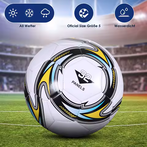 Bola de futebol mundial oficial size5 máquina de costura pvc sem costura wearproof antiderrapante jogo ao ar livre treinamento de futebol