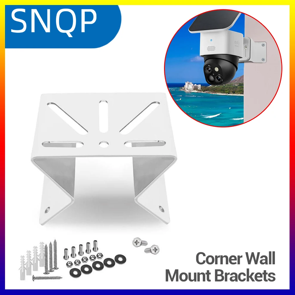 High Compatibility Mount Bracket Support for Surveillances Cameras Solar Panel for Universal Wide View CCTV PTZ IP Dome Camera